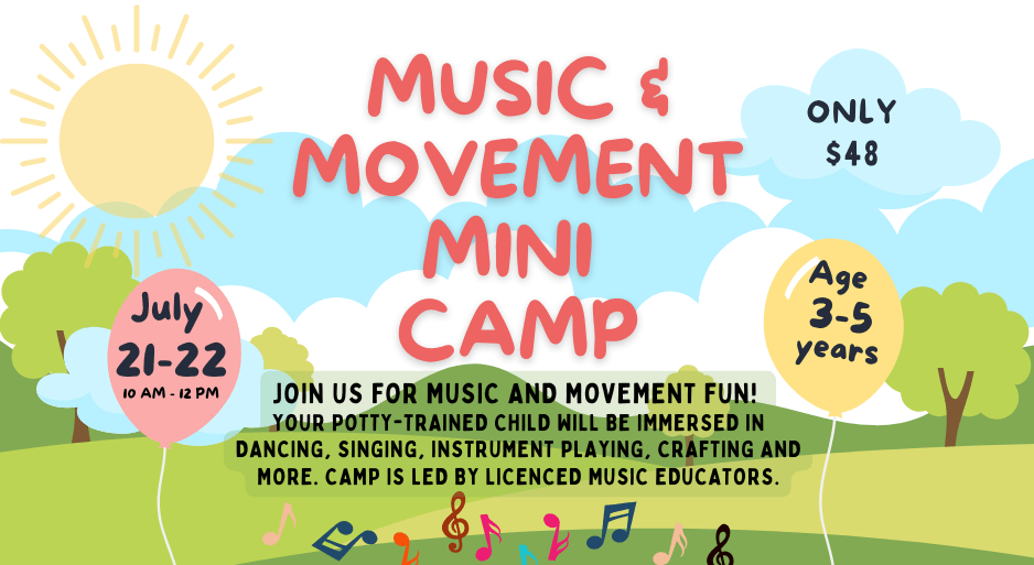 Music & Movement Mini Camp